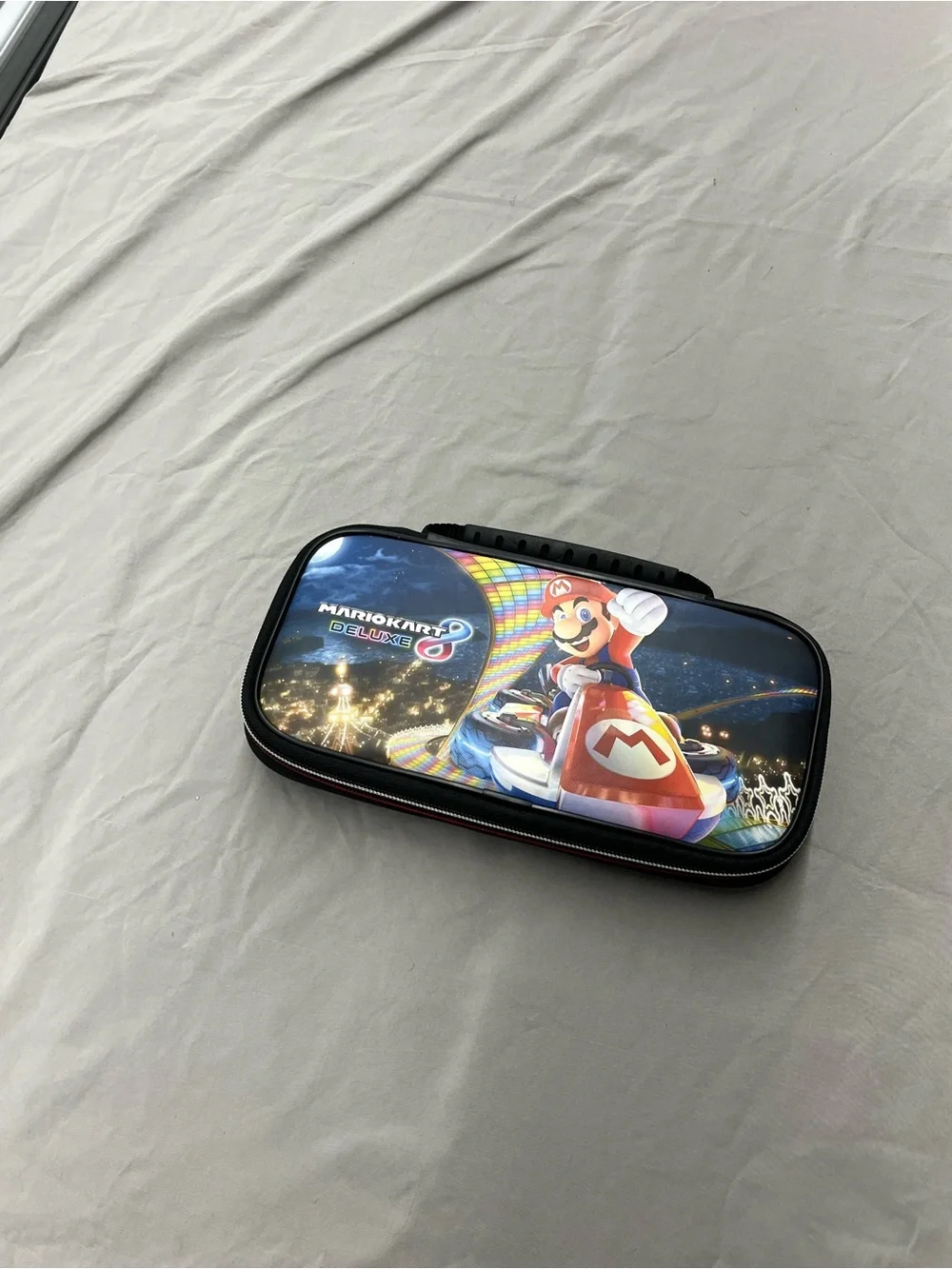 Nintendo Switch Mario Kart Deluxe Travel Case - Red, Black, Multicolor